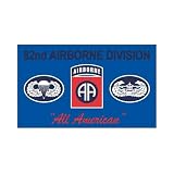 82nd Airborne Blue Flag 3ft x 5ft Polyester