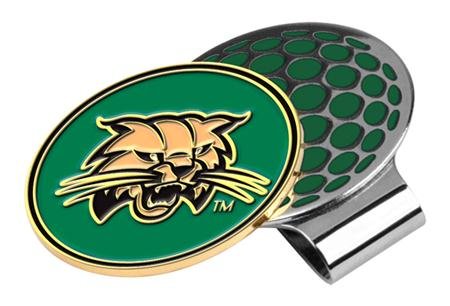 Ohio University Bobcats Ou Ncaa Hat Golf Clip With Ball Marker
