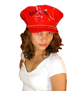 Bad Girl Gorro en Rojo Sombrero Disfraz Carnaval