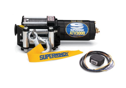 Superwinch 1130200 ATV3000 1.1-horsepower ATV Winch - 3,000-Pound Capacity