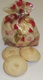 Gourmet Food : Scott's Cakes 1/2 lb. Almond Macaroon Cookies in a Multi-Heart Bag