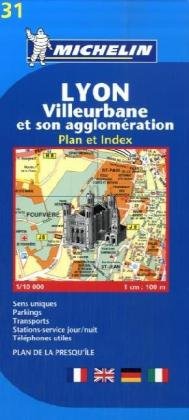 City Travel Guides Discounted  Books : Lyon (Michelin City Plans)