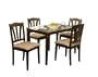 Target Marketing Systems 5 Piece Metropolitan Dining Set , Espresso