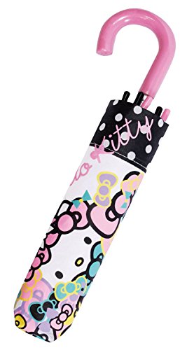 Hello Kitty Folding umbrella "Hello Kitty mode ribbon" Import from Japan 90163