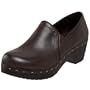 Dockers Women's Filipina Clog,Dark Brown Multi Leather,6 M US