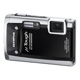 Olympus - � TOUGH-6020 - Appareil photo num�rique - 14 Mpix - Etanche 5m -  Noir
