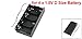 uxcell Spring Clip Black 4 x 1.5V D Size Battery Holder Case Storage Box