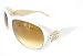 Roberto Cavalli RC383S Sunglasses Designer Fashion White Gold model Classic Women Female Sun Glasses