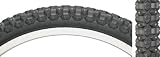 Innova Studded Tire 20 x 1.75 Black/Black 144 replaceable steel studs.