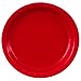 Classic Red Paper Dessert Plates