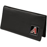 MLB Arizona Diamondbacks Executive Checkbook Cover - Black Leather