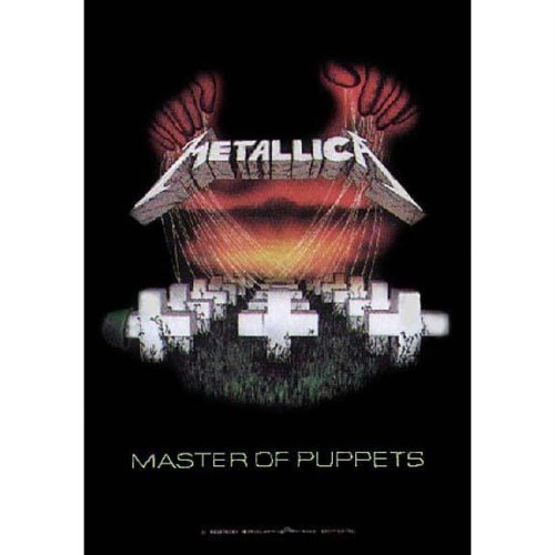 Metallica Master Of Puppets Fabric Poster Flag