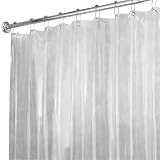 InterDesign X-Long Shower Curtain Liner, Clear