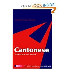 Cantonese: A Comprehensive Grammar (Routledge Grammars)