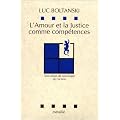 L'amour et la justice comme comp�tences