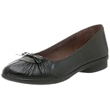 Clarks Womens Tuscany Ballet Flat,Black,8 M