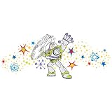 Buzz Lightyear Rub On Wall Art Buzz Lightyear Rub-On Wall Art