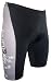 Bike Cycling Exercise Padded Shorts, Gray & Black Sports Fashion