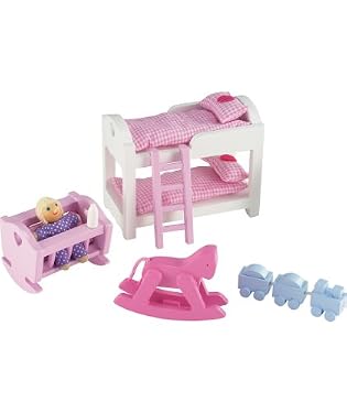 Early Learning Centre Rosebud House children's bedroom set