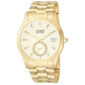 Citizen Men's Eco-Drive Dress Gold-Tone Watch #BV1012-51P