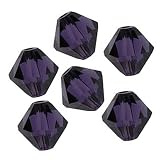 Swarovski Crystal Bicones 5328 4mm Purple Velvet Beads(50)