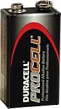 DURACELL 9 Volt  PROCELL Professional Alkaline Battery, Pack of 12