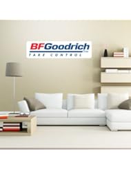 From Amazon.com. Click for details:
 Home: BF Goodrich Racing tire car styling Wall Graphic Decal Sticker 28" x 7" - Sticky Pig Home: BF Goodrich Racing tire car styling Wall Graphic Decal Sticker 28" x 7" - Sticky Pig