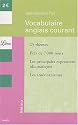 Vocabulaire anglais courant