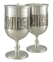Pewter Viking Goblet Tea Light Candles