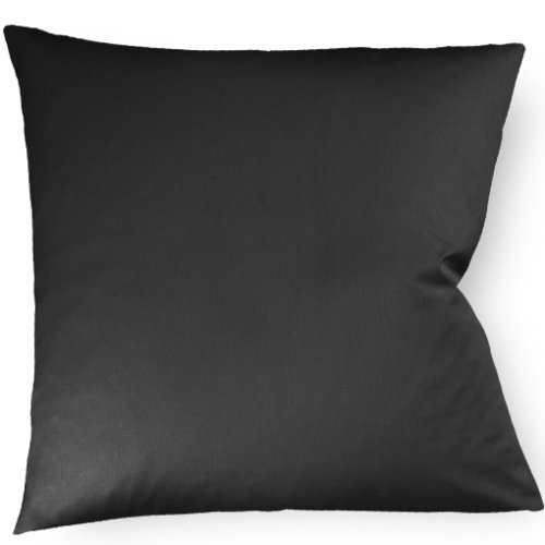 fleuresse Kissenbezug colours 9100-941, 40x40 cm, Mako Satin, Farbe Schwarz, 100% Baumwolle, mit Rei&szlig;verschluss