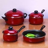 7 PC NON STICK COOKWARE SET