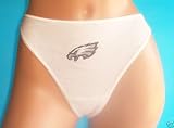 NFL Licensed Philadelphia Eagles Women's White Panties Underwear Size Small (5)