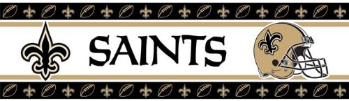 New Orleans Saints Kids Wallpaper Border