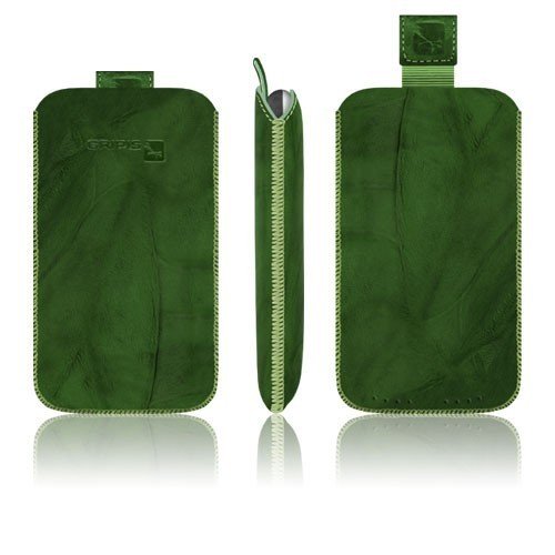 Gripis Slider Ledertasche f&uuml;r Nokia E71 gr&uuml;n Preisvergleich