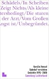 Bahnhof verstehen: Gedichte 1995-2000 - Kerstin Hensel