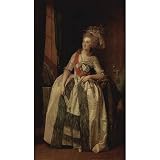 Johann Heinrich Wilhelm Tischbein (Portrait of Princess Saltykowa) Art Poster Print - 11x17
