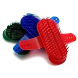 Curry Comb Plastic Green