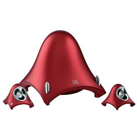 Creature II 2.1 Multi Media Speaker System - Red