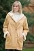 Women's Shelly New Zealand Baby Lamb Shearling Coat