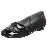 Me Too Little Kid/Big Kid Patent Teardrop & Perfed T-Strap Flat