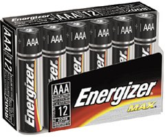 AAA Alkaline Battery Bulk Pack - AAA, 12 Pack