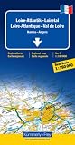 Loire-Atlantik / Loiretal 1 : 180 000 - Stra&szlig;enkarte: Nantes - Angers - Mit touristischen Informationen - 