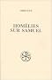 Hom�lies sur Samuel