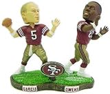 San Francisco 49ers Garcia & Owens Forever Collectibles Bobble Mates