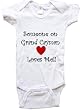 SOMEONE ON GRAND CAYMAN LOVES ME - GRAND CAYMAN BABY - City Series - White, Blue or Pink Onesie / Baby T-shirt