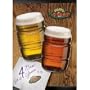 HAPPY HOUR SET OF 4 KEG GLASSES