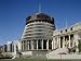 Old Parliament Building and the Beehive, Wellington, North Island, New Zealand Art Photographic Poster Print by Adina Tovy, 24x18
