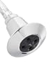 Alsons 656CBX 1.85 GPM Fluidics Water Saving Shower Head, Chrome