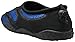 Greg Michaels Men's Water Shoes Aqua Slippers Yoga Exercise Socks With Drawstring Closure (11, Black/Royal Blue)