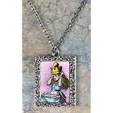 Alice in Wonderland with a Crown New Pendant